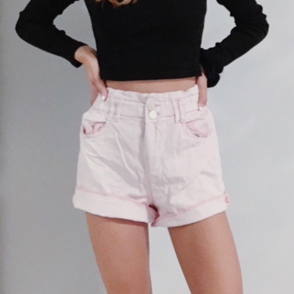 Zara denim shorts